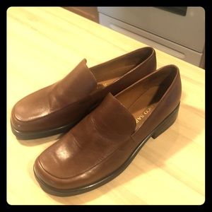 Franco Sarto brown loafers - size 8.5